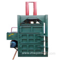 Small type waste paper bailing machine/CE certificated hydraulic vertical waste paper carton baling machine